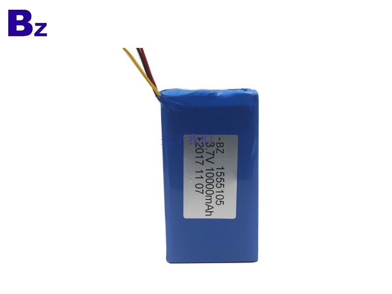 1555105 10000mAh 3.7V Rechargeable Polymer Li-ion Battery