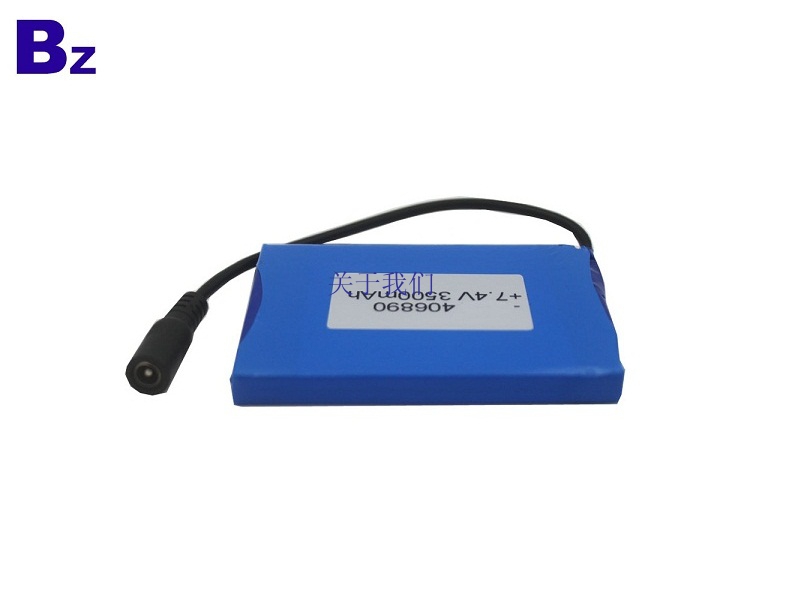 Customized Rechargeable Lipo Battery BZ 406890 2S 7.4V 3500mAh Polymer Li-ion Battery