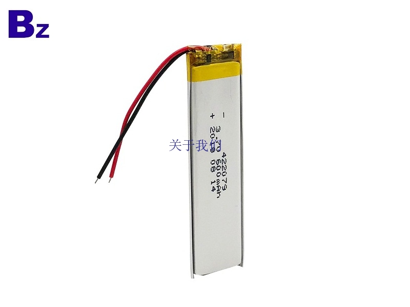 600mAh 3.7V Polymer Li-Ion Battery