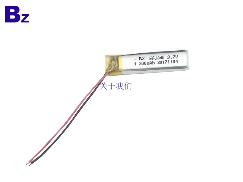 601040 3.7V 200mAh Lithium-ion Polymer Digital Battery
