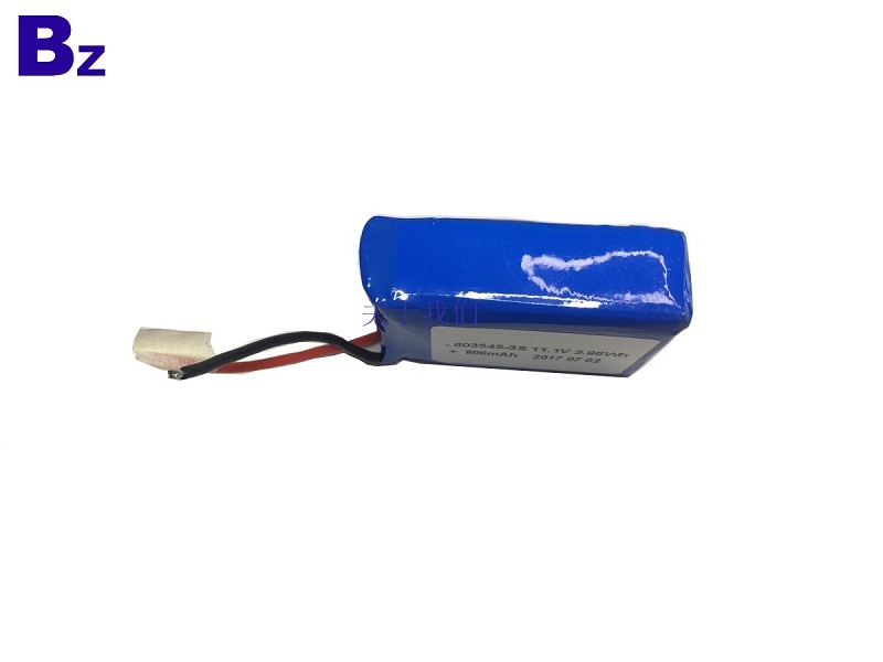 800mah 11.1V Li-Polymer Battery Pack