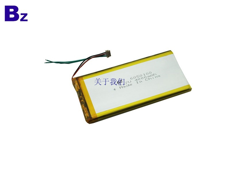 6050100 4000mah 3.7V Rechargeable Li-Polymer Battery