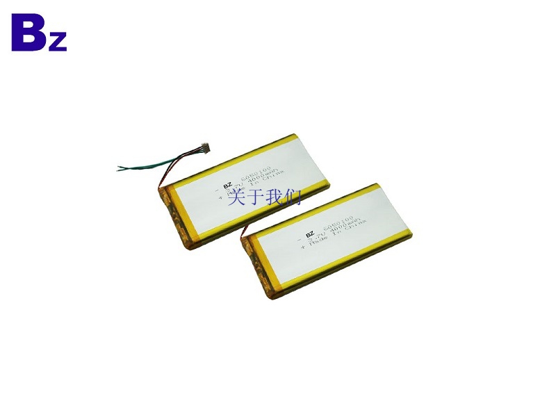 4000mah 3.7V Rechargeable Li-Polymer Battery