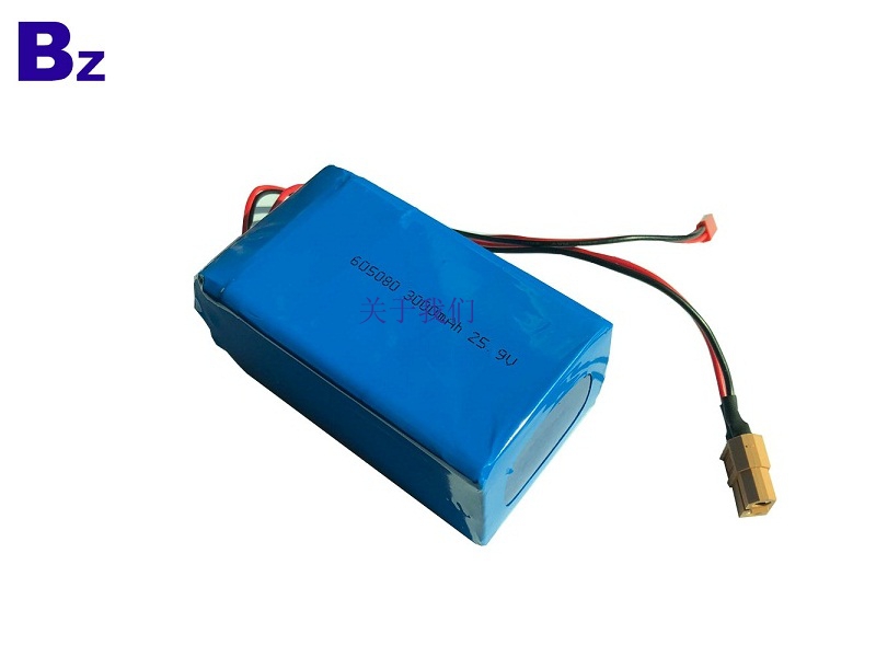 BZ 605080-7S 25.9V 3000mAh Polymer Li-ion Battery Pack