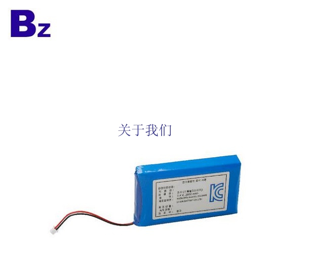 7.4V 2000mah Rechargeable Lipo Battery For Medical Products