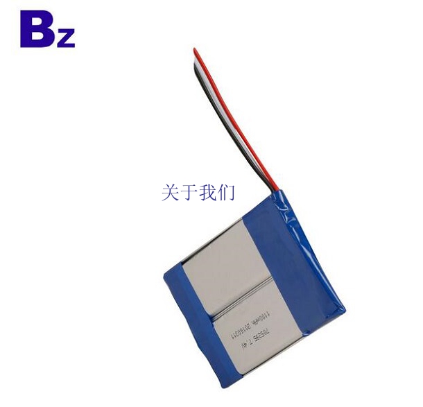 100mah 7.4V Rechargeable Li-ion Polymer Battery For Medical Equipment