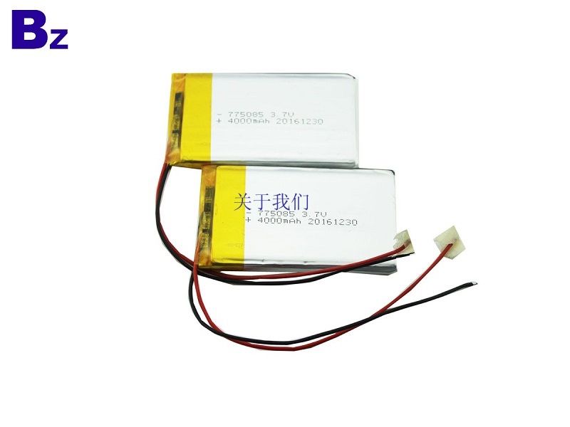 3.7V Rechargeable Polymer Li-Ion Battery